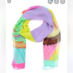 NEW Boutique moschino silk scarf